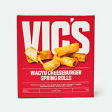 Fullblood Wagyu Cheeseburger Spring Rolls - 8 Pack