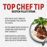 Tips on how to cook Scotch Fillet Steak