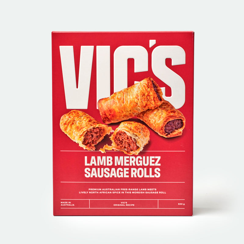 Lamb Merguez Sausage Rolls 125g x 4 Pieces