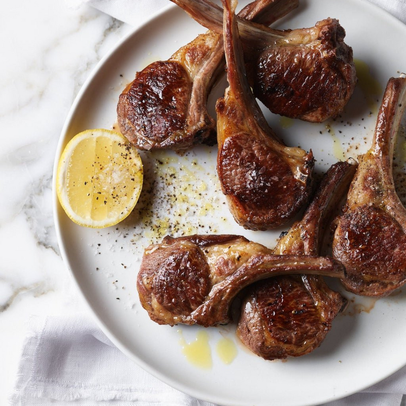 Lamb Rack 8-Rib Cap Off Frenched Gundagai Lamb GLQ 5+