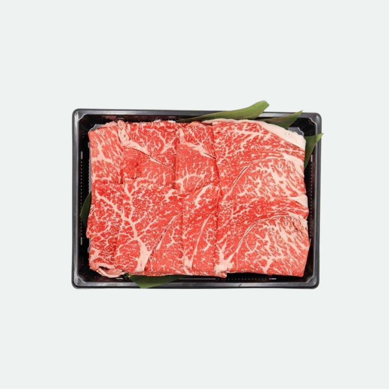 Miyazaki Japanese A5 Wagyu Sliced Knuckle Marbling Score 12 - 300g