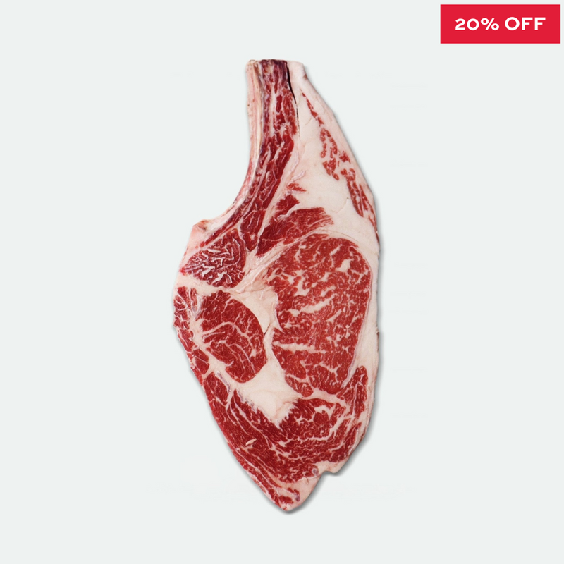 Dry Aged Rangers Valley Black Market Cote de Boeuf Marbling Score 5+