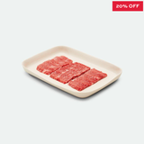 Fullblood Wagyu Yakiniku (Chuck Short Rib) Sliced Marbling Score 9+ Stone Axe