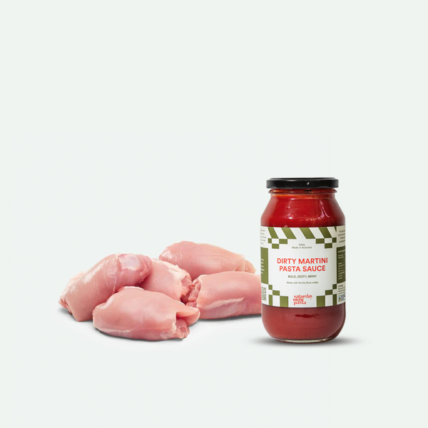 Saturday Night Pasta Dirty Martini Bundle