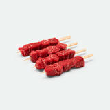 Delicious Beef Eye Fillet Skewers Grass Fed - 110g x 4 Pieces - Vic's Meat