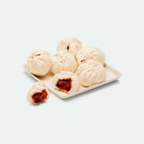 Delicious Handmade Steamed BBQ Kurobuta Fullblood Berkshire Pork Buns - 6 Pieces - Vic's Meat