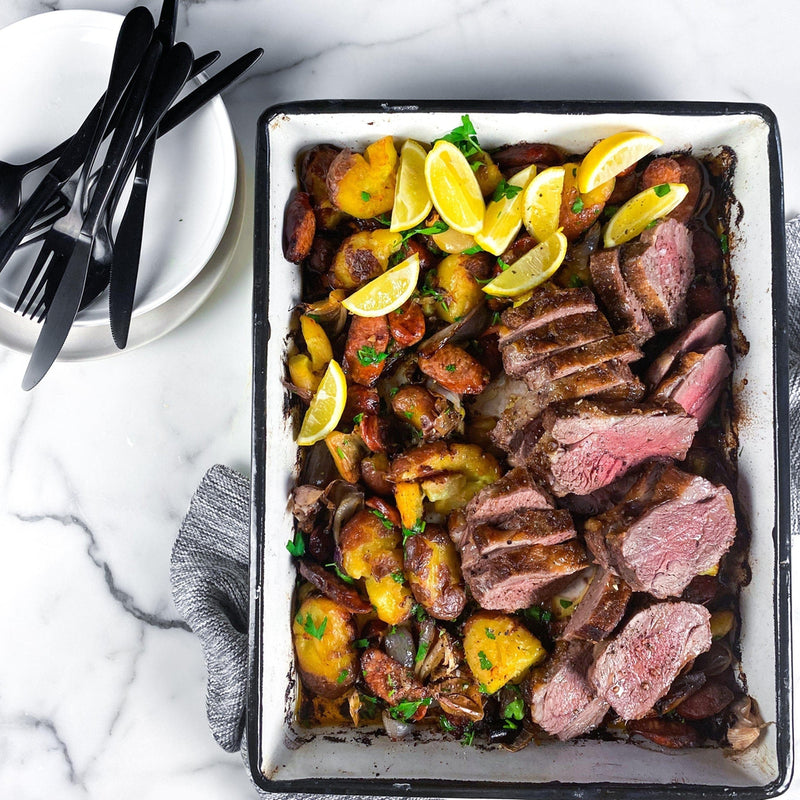 Lamb Rump Cap On Free Range 300g x 2 Pieces Map 60mm Vic's Meat