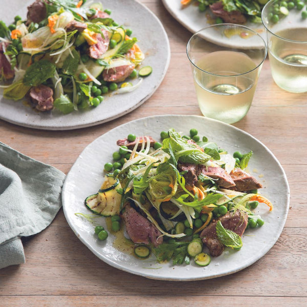 Lamb and Zucchini Salad - Vic's Meat
