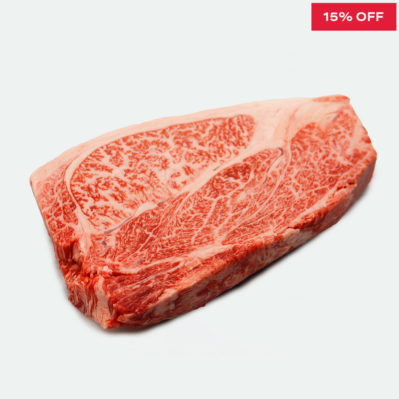 Miyazaki Japanese A5 Wagyu Katarosu (Chuck Eye Log) Steak Marbling Score 12 - 300g