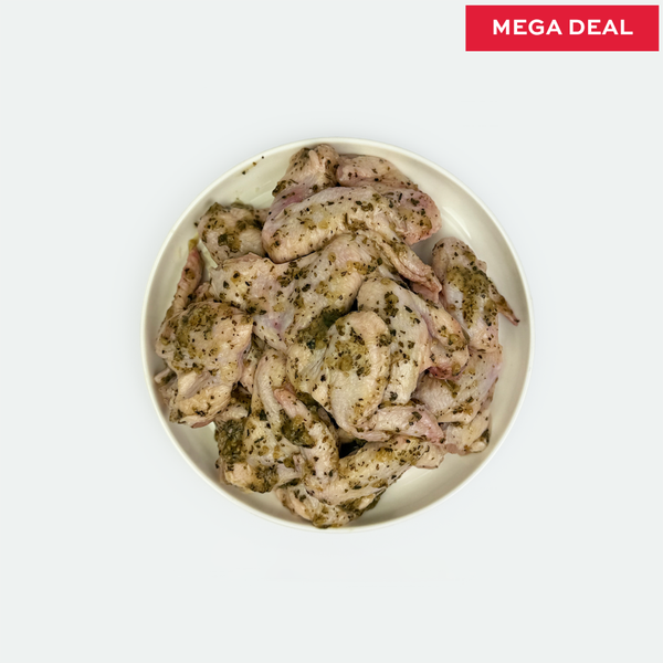Chicken Wings La Ionica Marinated Lemon, Garlic & Oregano Mega Special - 2kg