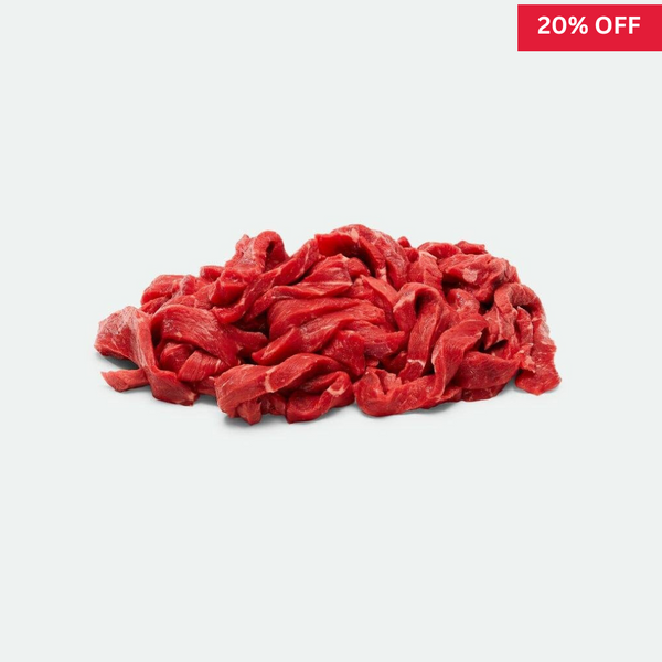 Beef Stir Fry Strips Grass Fed - 500g