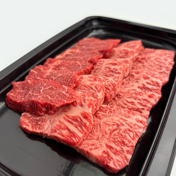 Fullblood Wagyu Yakiniku (Bolar Blade) Marbling Score 9+ Stone Axe - 400g