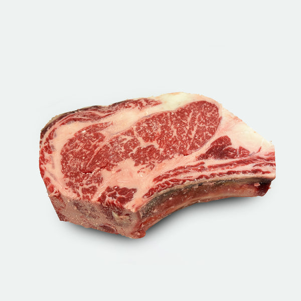 Dry Aged Beef Rib Eye Steak O'Connor Superior Marbling Score 5+