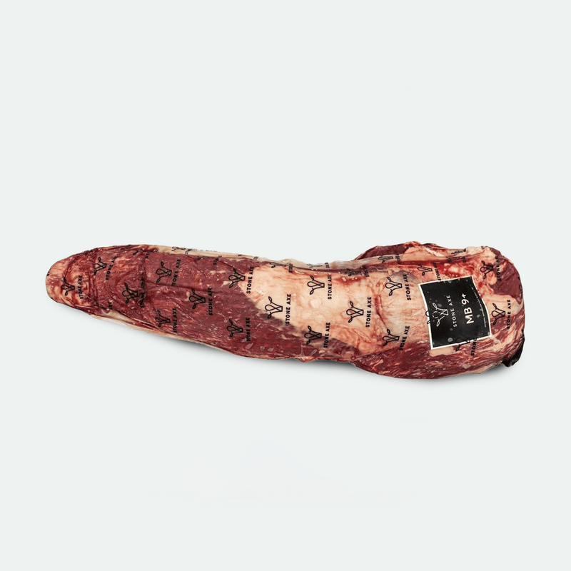 Fullblood Wagyu Eye Fillet Whole Marbling Score 9+ Stone Axe
