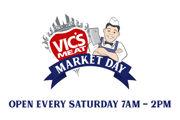 Vic's meat market day