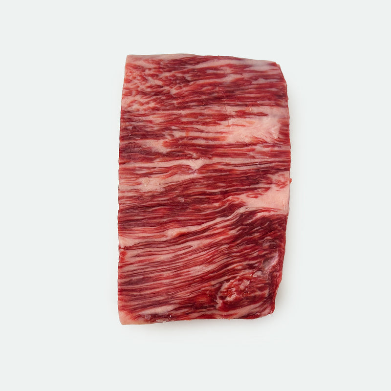 Fullblood Wagyu Toro Steak (Karubi Plate) Marbling Score 9+ Stone Axe - 300g