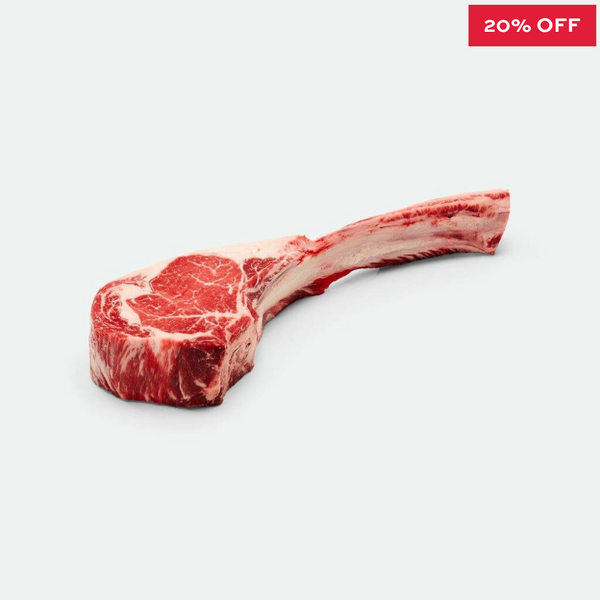 Beef Tomahawk Steak Marbling Score 3+ O'Connor Superior - 1.4 - 1.8kg