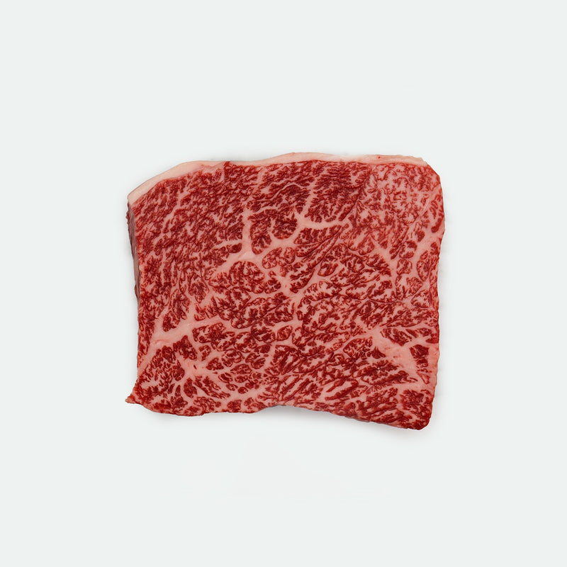 Miyazaki Japanese A5 Wagyu Rump Cap Steak Marbling Score 12 - 300g