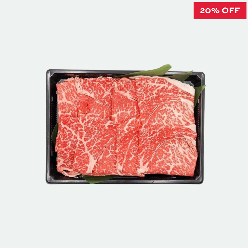 Miyazaki Japanese A5 Wagyu Knuckle Sliced Marbling Score 12 - 300g