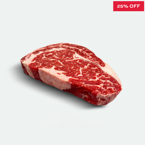 Beef Scotch Fillet Steak Marbling Score 5+ Superior Angus O'Connor - 300g