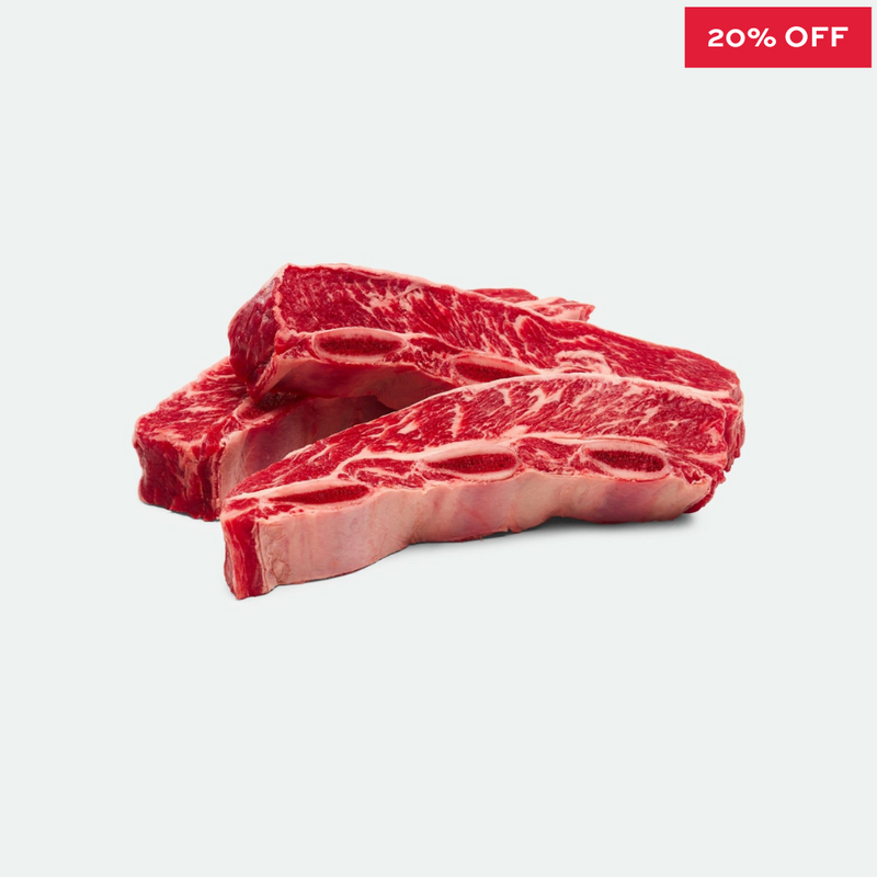 Beef Asado Style Ribs Grass Fed Angus Southern Ranges - 250g x 3 Pieces