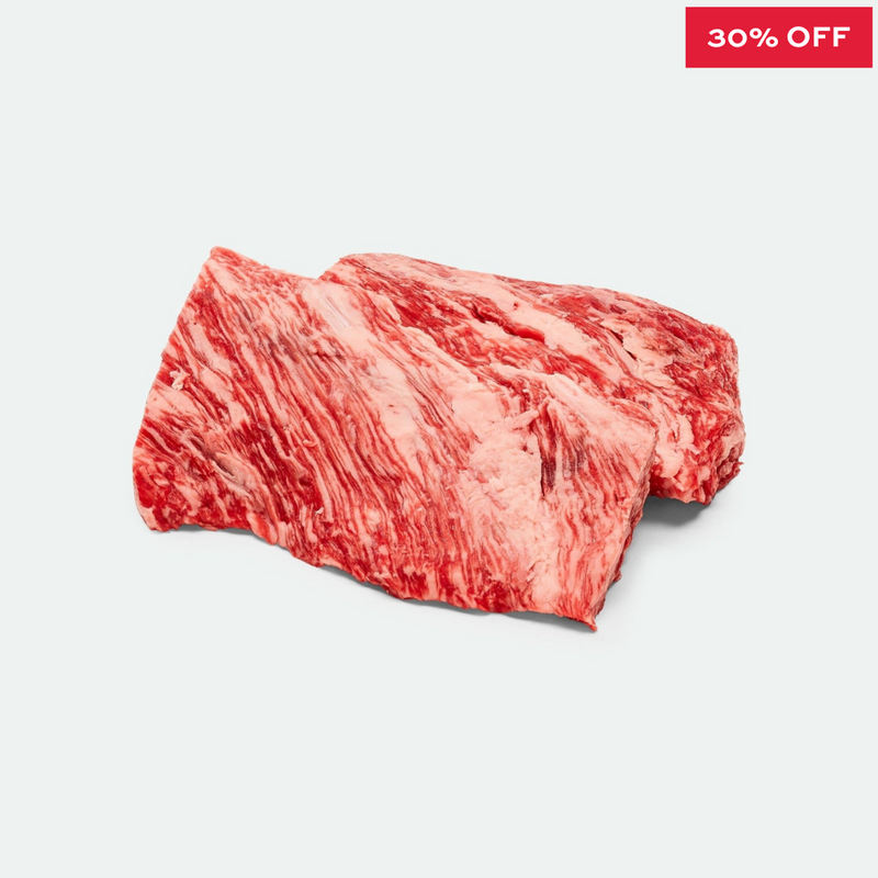 Fullblood Wagyu Inside Skirt Marbling Score 9+ Stone Axe - 500g