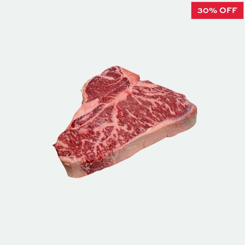 Wagyu T-Bone Steak Marbling Score 7+ Rangers Valley - 800g