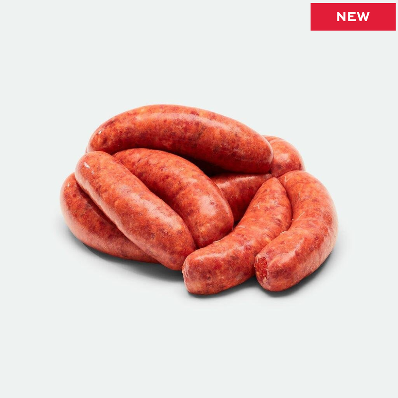 Thick Wagyu Beef Cracked Pepper & Worcestershire Sausages - 1kg
