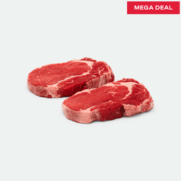 Beef Scotch Fillet Steak Grass Fed MEGA SPECIAL - 300g x 10 Pieces