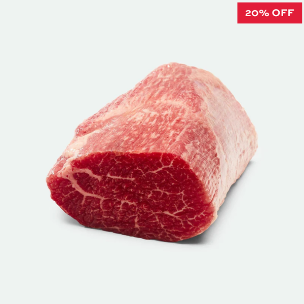 Fullblood Wagyu Corned Eye Round Marbling Score 9+ Stone Axe - 1.2kg