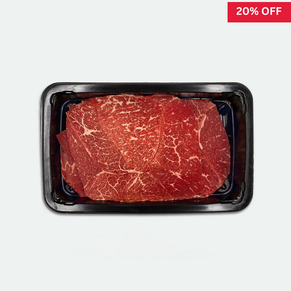 Fullblood Wagyu (Knuckle) Shabu Shabu Marbling Score 9+ Stone Axe - 500g