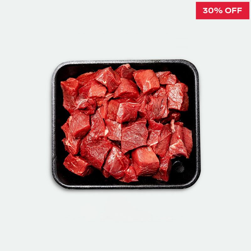 Beef Diced Grass Fed - 750g