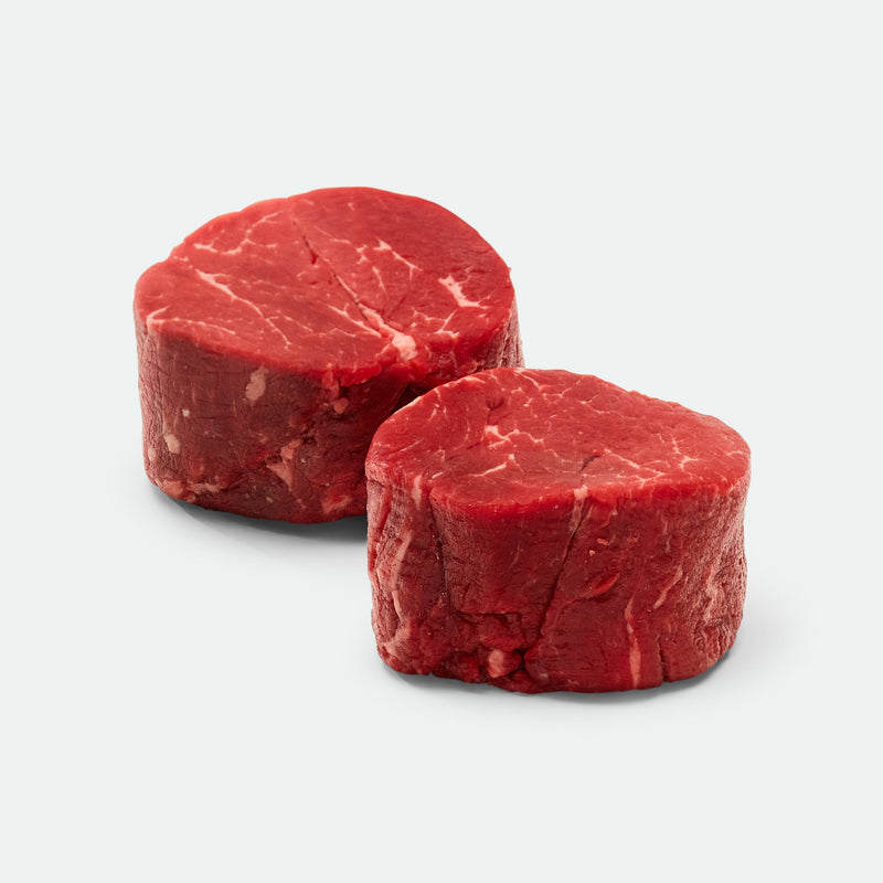 Beef Eye Fillet Steaks Premium Grass Fed - 220g x 2 Pieces