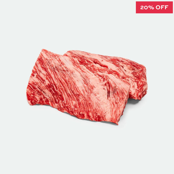 Fullblood Wagyu Inside Skirt Marbling Score 9+ Stone Axe - 500g