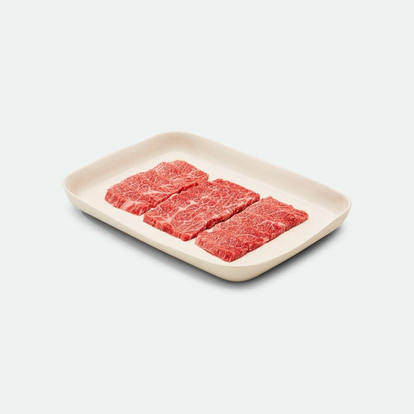 Delicious Fullblood Wagyu Yakiniku (Chuck Short Rib) Sliced Marbling Score 9+ Stone Axe - Vic's Meat