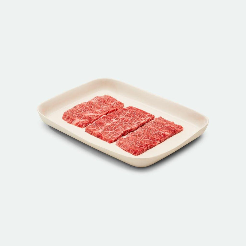 Delicious Fullblood Wagyu Yakiniku (Chuck Short Rib) Sliced Marbling Score 9+ Stone Axe - Vic's Meat