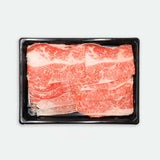 Miyazaki Japanese A5 Wagyu Brisket Sliced Marbling Score 12 - 300g