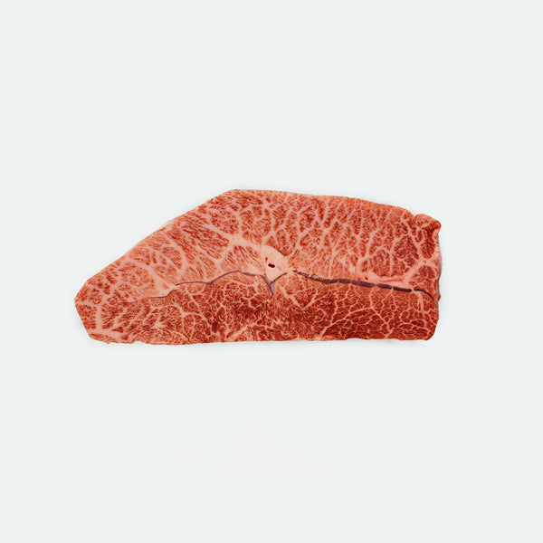 Miyazaki Japanese A5 Wagyu Flat Iron Steak Marbling Score 12 - 250g
