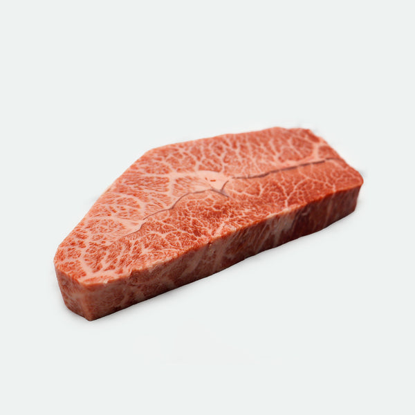 Miyazaki Japanese A5 Wagyu Flat Iron Steak Marbling Score 12 - 250g