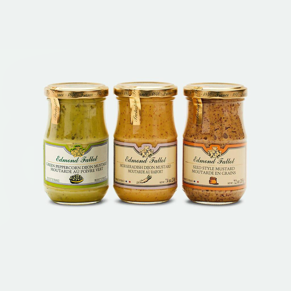 Mustard Trio Pack by Edmond Fallot