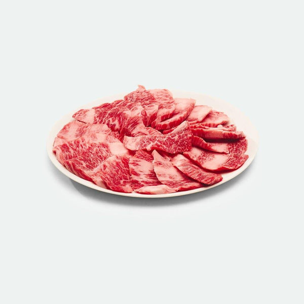 Delicious Wagyu Yakiniku (Karubi Plate) Sliced Marbling Score 5+ Rangers Valley - 500g - Vic's Meat