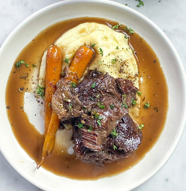 Delicious Beef Cheeks 100% Trimmed - 900g - Vic's Meat