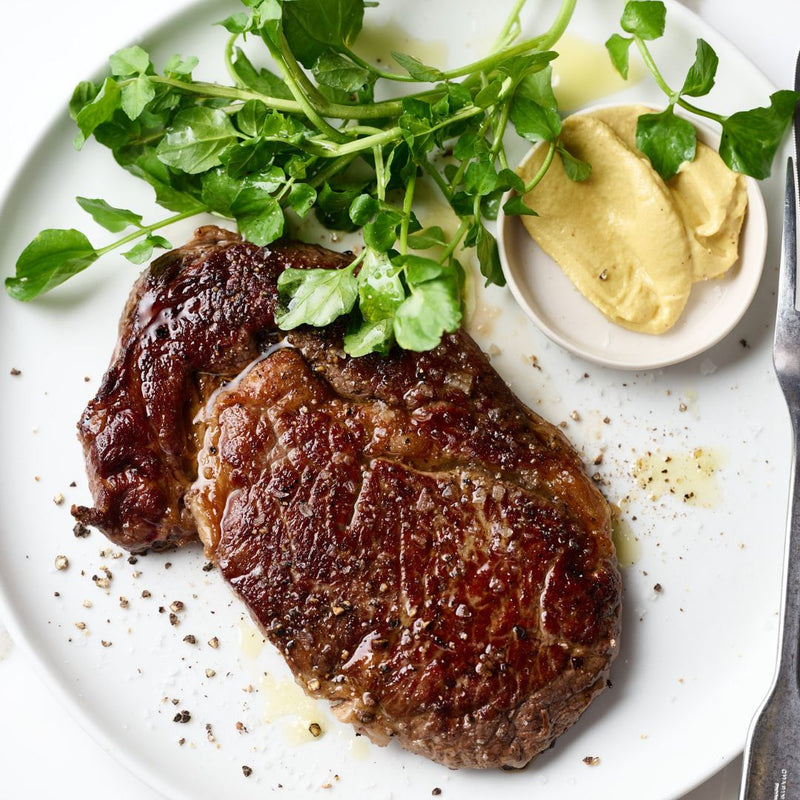 Delicious Beef Scotch Fillet Steak Marbling Score 5+ Superior Angus O'Connor - 300g - Vic's Meat
