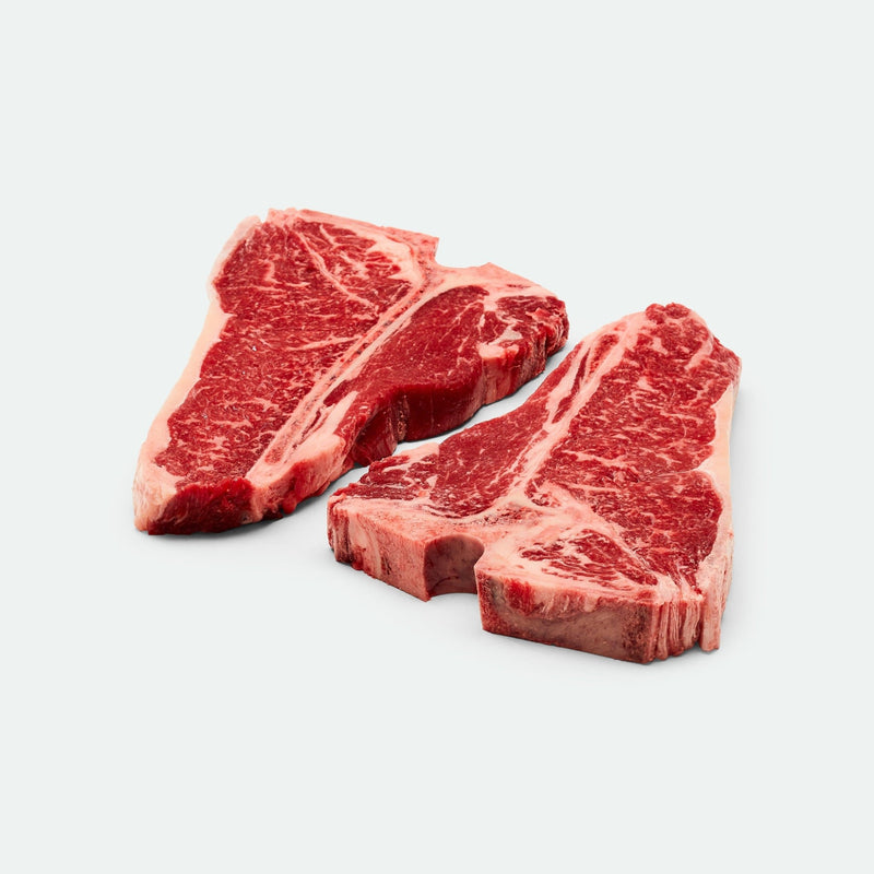 Delicious Beef T-Bone Steak 400 g x 2 Pieces - Vic's Meat