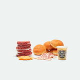 Delicious B.Y.O.B - BUILD YOUR OWN BURGER Kit - Vic's Meat