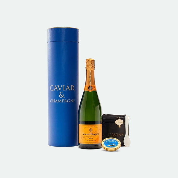 Delicious Caviar & Veuve Clicquot NV Champagne Celebration Pack - Vic's Meat