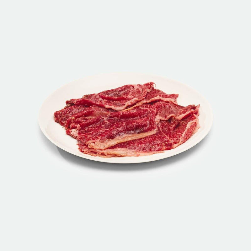 Delicious Fullblood Wagyu Bulgogi Sliced Marbling Score 9+ Stone Axe - 500g - Vic's Meat