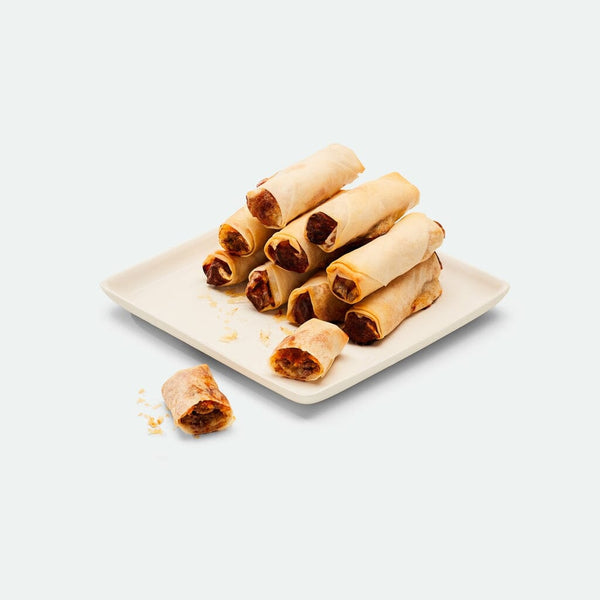 Delicious Fullblood Wagyu Handmade Cheeseburger Spring Rolls - 10 Pack - Vic's Meat
