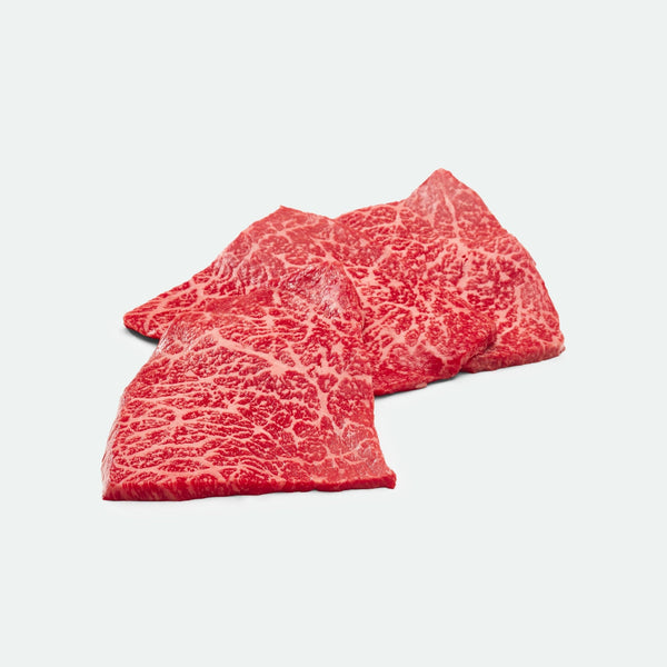 Delicious Fullblood Wagyu Minute Steak Marbling Score 9+ Stone Axe - 500g - Vic's Meat