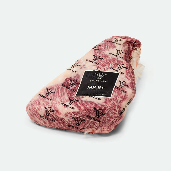 Delicious Fullblood Wagyu Tri-tip Whole Marbling Score 9+ Stone Axe - Vic's Meat